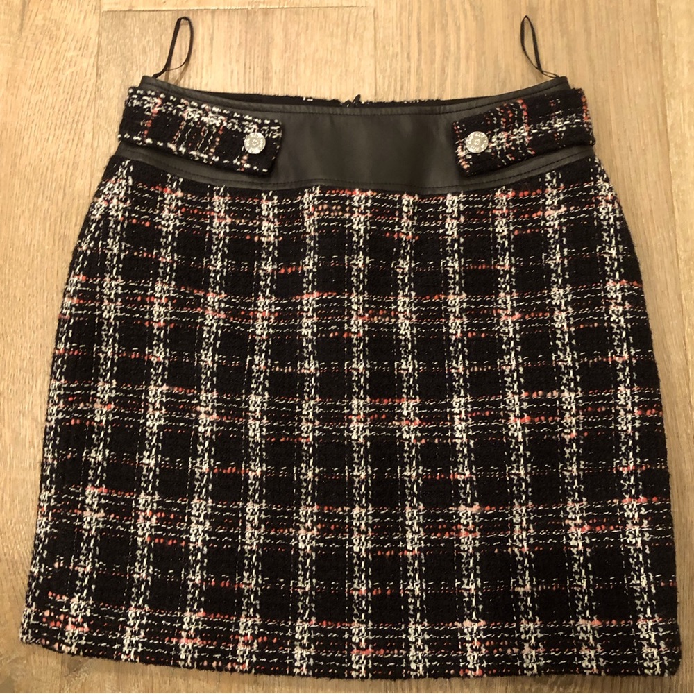 Maje tweed skirt